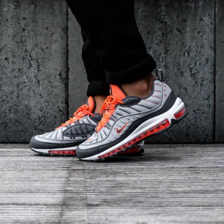 Мъжки Маратонки NIKE Air Max 98 Total Crimson 517094 640744-006 изображение 11